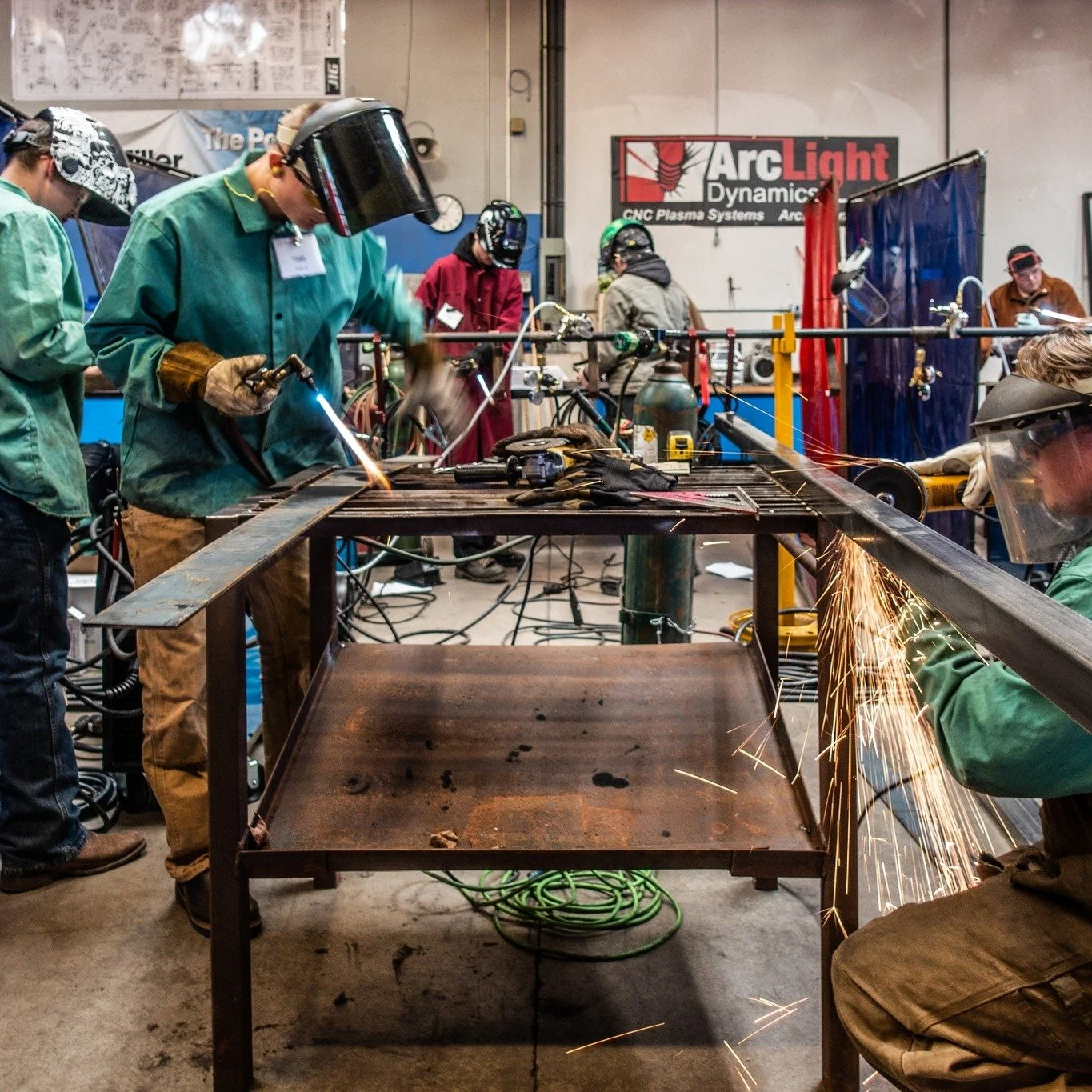 Aspiring welders are the innovators of tomorrow 😎💪💥 

It's so exciting to see students like you dedicated to mastering this amazing trade!
Your hard work and commitment will lead to incredible contributions that can make a real difference in the w