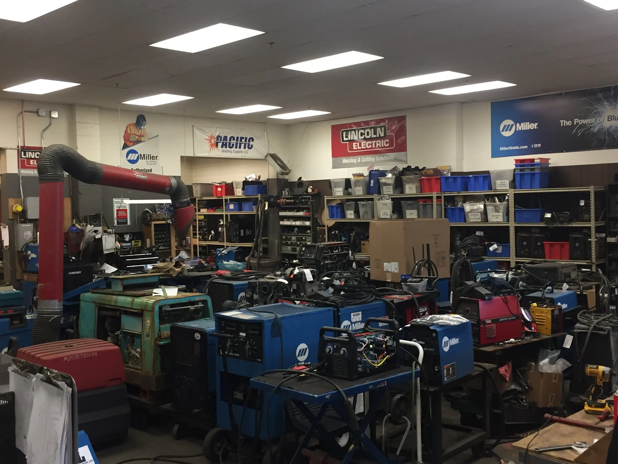 Welder Repair Division — Central Welding Supply