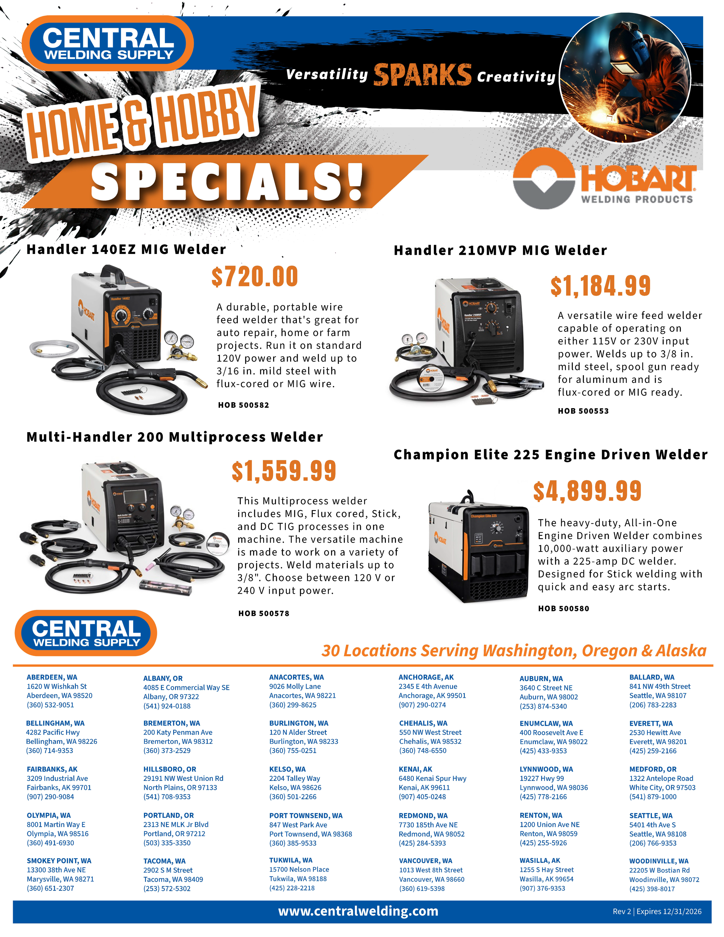 Central Welding Supply