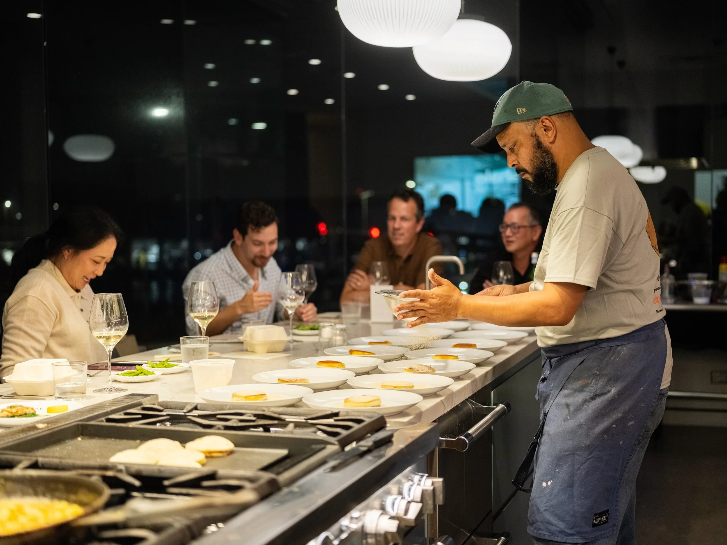 Get the crew out of the group chat, we&rsquo;ll handle dinner! Private Chef&rsquo;s Table bookings are available here at Hana Kitchens! Email us at info@hanakitchens.com for details!