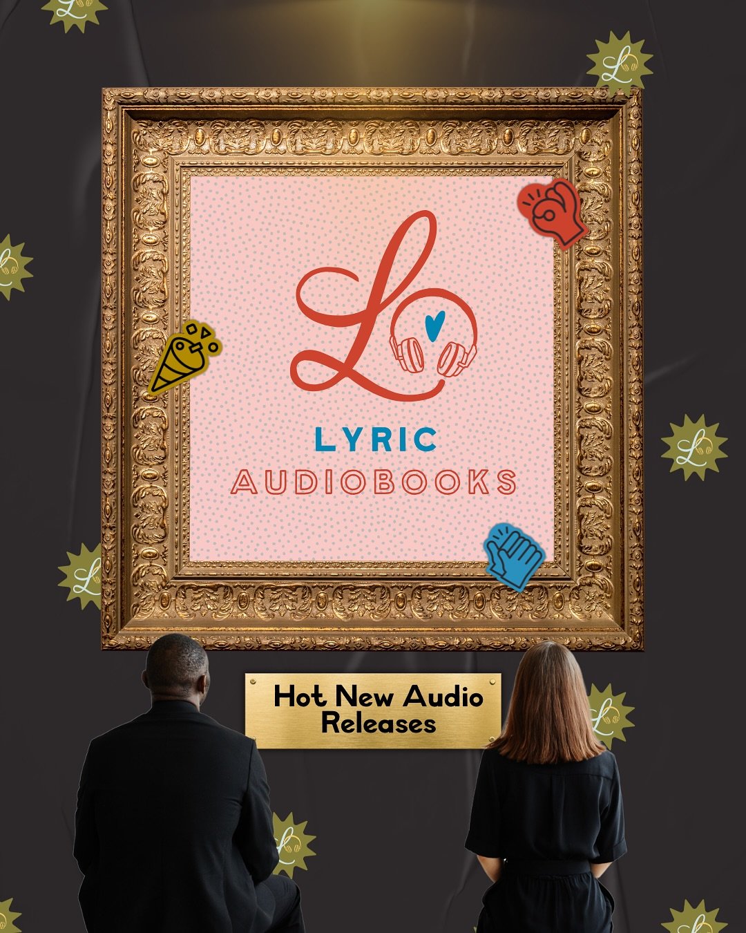 Welcome to our art gallery 😘 Look at everything these incredible artists have created for you recently (and then promptly get yours ears on them):

🖤 Caught Up by @navessa.allen, performed in duet by @kasidenae, @narratedbyteddyhamilton &amp; @heyj