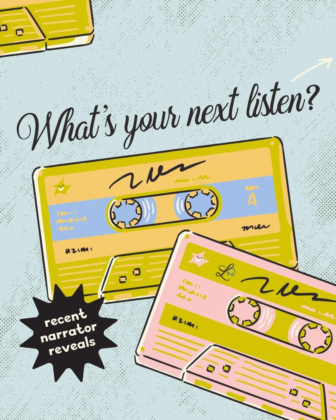 We&rsquo;ve got some great audiobooks on deck 😘

Just in case you missed some of these recent narrator reveals, here they are again - so you can add them to the TBR.