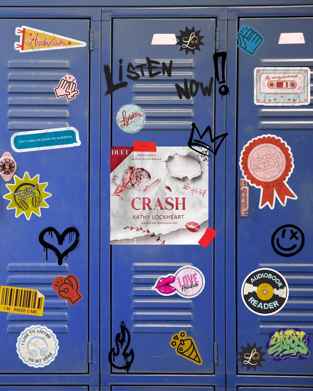 NEW AUDIOBOOK RELEASES ARE HERE 📣 

🎧 Crash by Kathy Lockheart
Narrated in duet by Brooke Bloomingdale and Aiden Snow

🎧 Hefty by Jessa Kane 
Narrated in duet by Savannah Peachwood and Connor Crais, featuring Alexandra Zistakis

🎧 If You Keep Me 