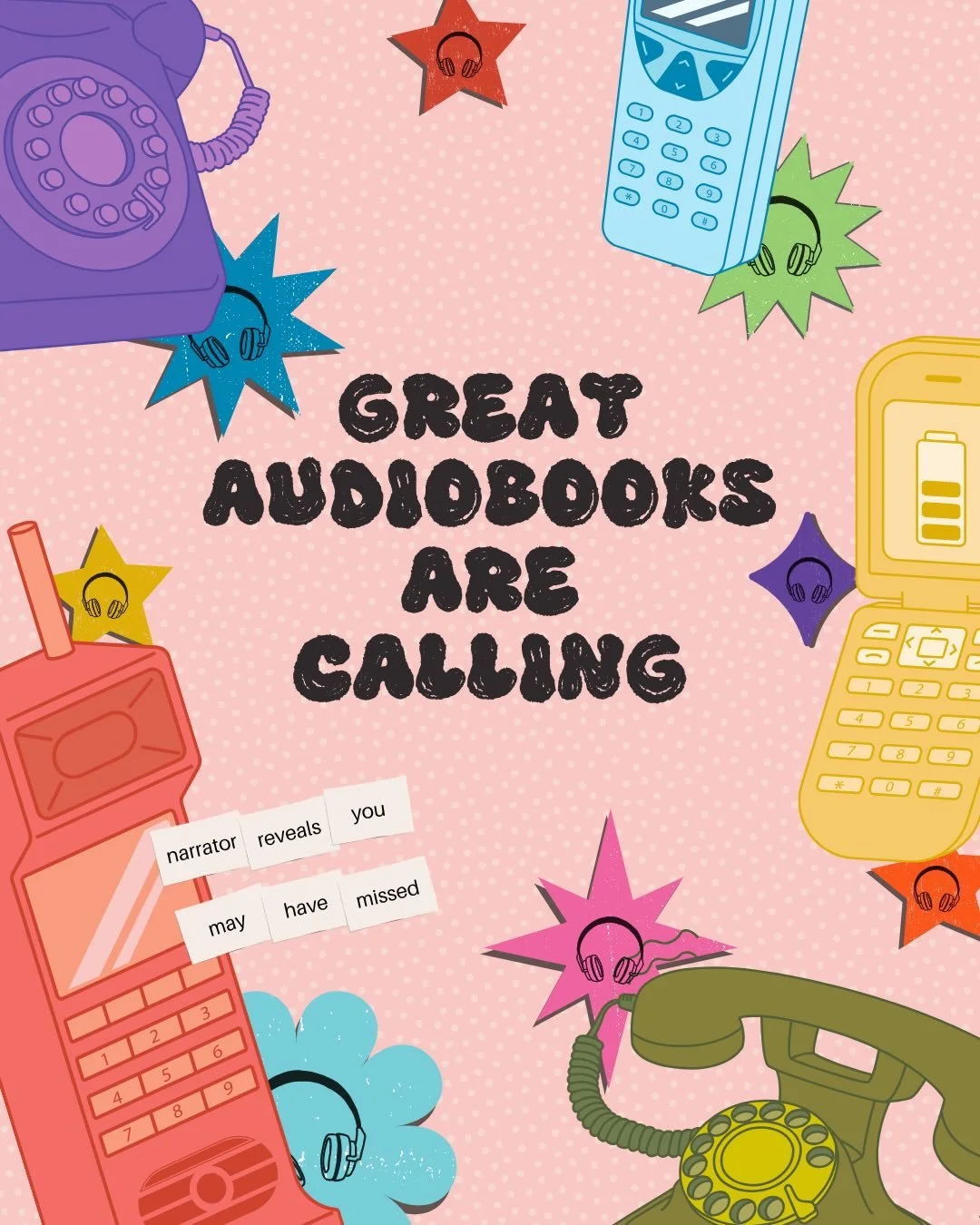 ☎️ PICK UP, we&rsquo;ve got some really great voices on the line 😘 

Seriously though, look at all the amazing audiobooks to come and the incredible voices behind them all 👀 ICYMI, we&rsquo;re sharing here again so you can add them to your tbr!

In