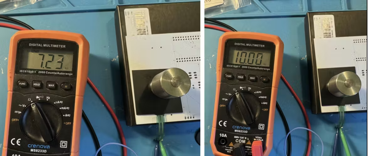 weight placement and testing