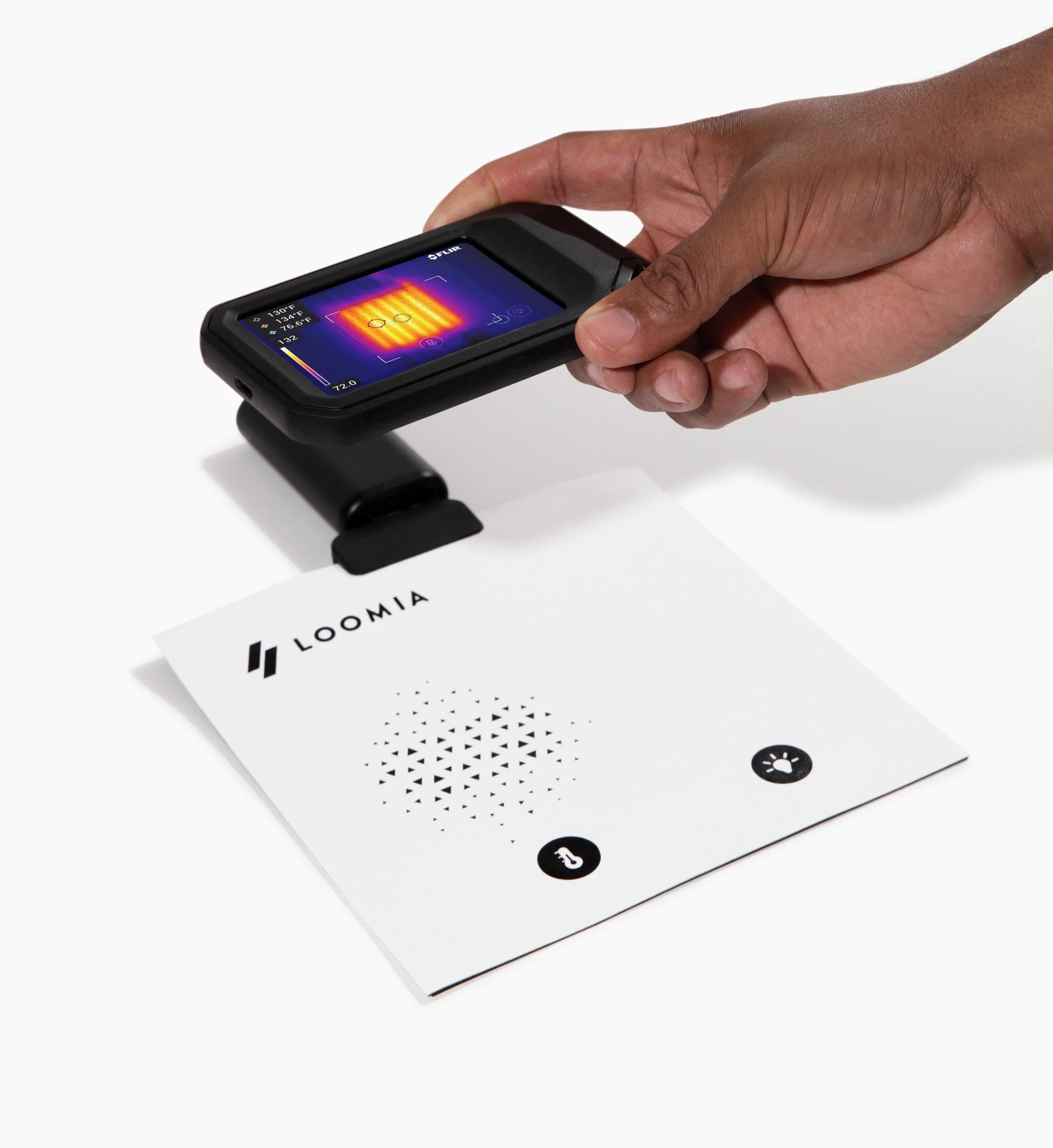 loomia flex heater thermal scan