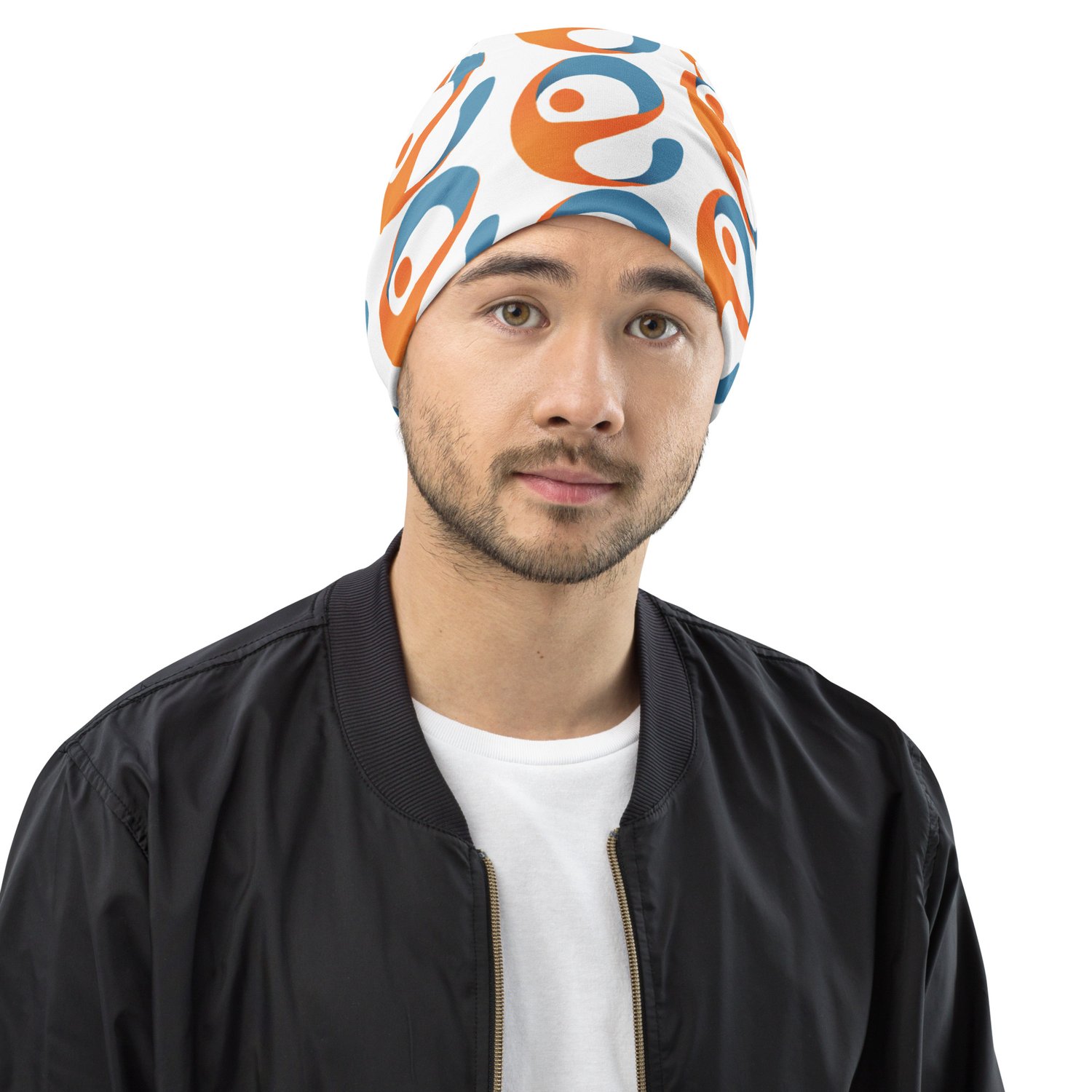 All-Over Print Beanie — EmployAbility GA