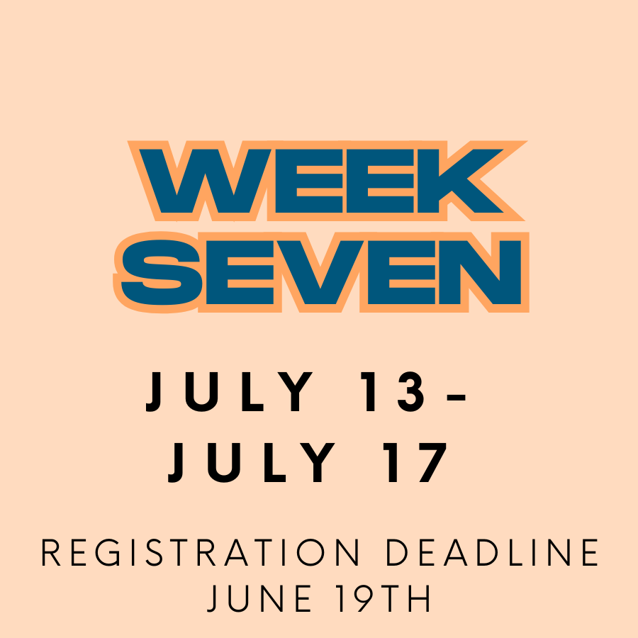 Summer Camp: July 13 - 17