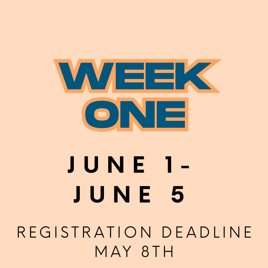 Summer Camp: June 1 - 5