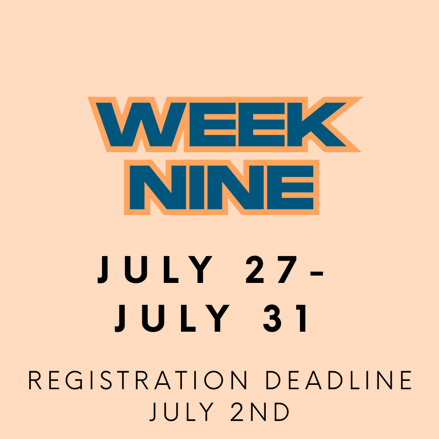 Summer Camp: July 27 - 31