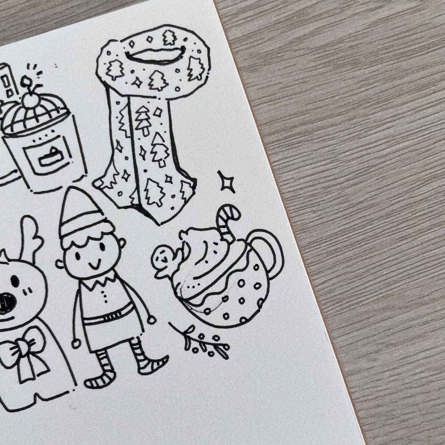 Day 6 of #adventcalendarchristmasdoodle !
Even though my go-to autumn drink this year is pumpkin spice latte, I&rsquo;m still obsessed with the whole hot-chocolate-and-sprinkles thingy 🤩🩷
.
.
.
#dailydoodles #sketchbookdrawing
#dailyillustration #c