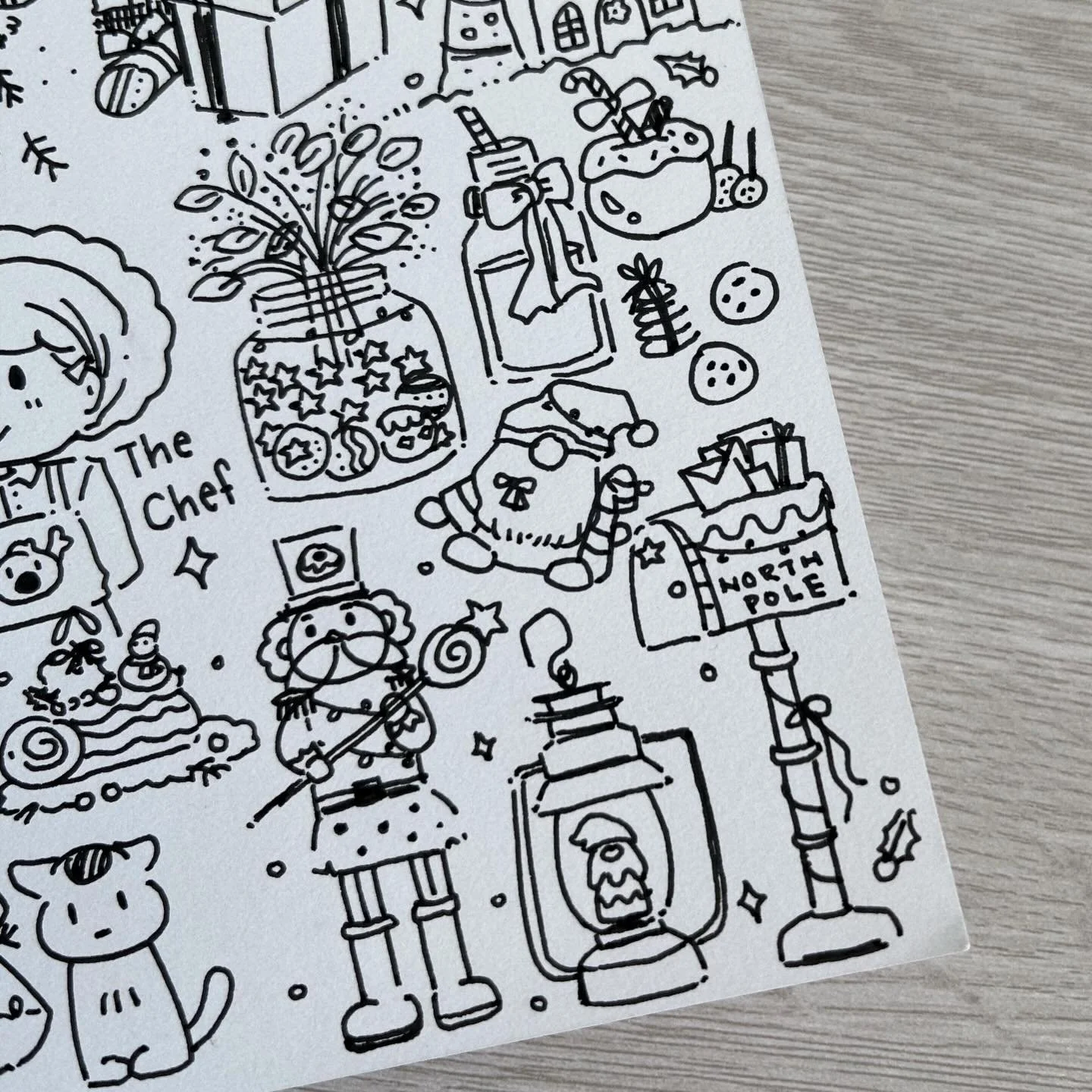 Day 22 of #adventcalendarchristmasdoodle !
Milk and cookies for Santa &mdash; the final doodle of this little December journey 🥛🍪❤️

Thank you for following along and opening one tiny doodle with me each day 🥹💛

See you in the final illustration!