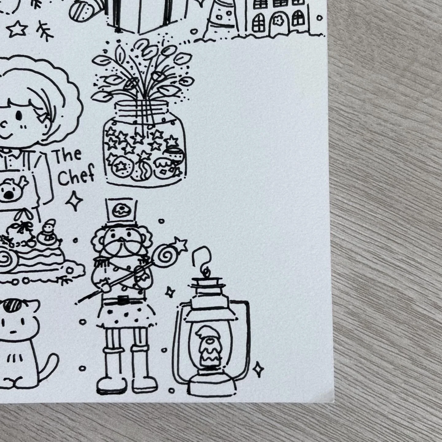 Day 18 of #adventcalendarchristmasdoodle !
This little gnome found a cozy home inside the lantern 🏮✨
.
.
.
#dailydoodles #christmasdoodle #sketchbookart #doodleart