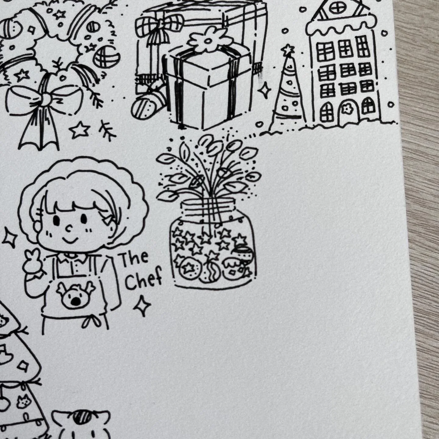 Day 15 of #adventcalendarchristmasdoodle !
Dried flowers may not be fancy, but they definitely play an important role in decorating 💐✨
Trying my best to keep everything small or I&rsquo;ll run out of sketchbook space XD
.
.
.
#dailydoodles #sketchbo