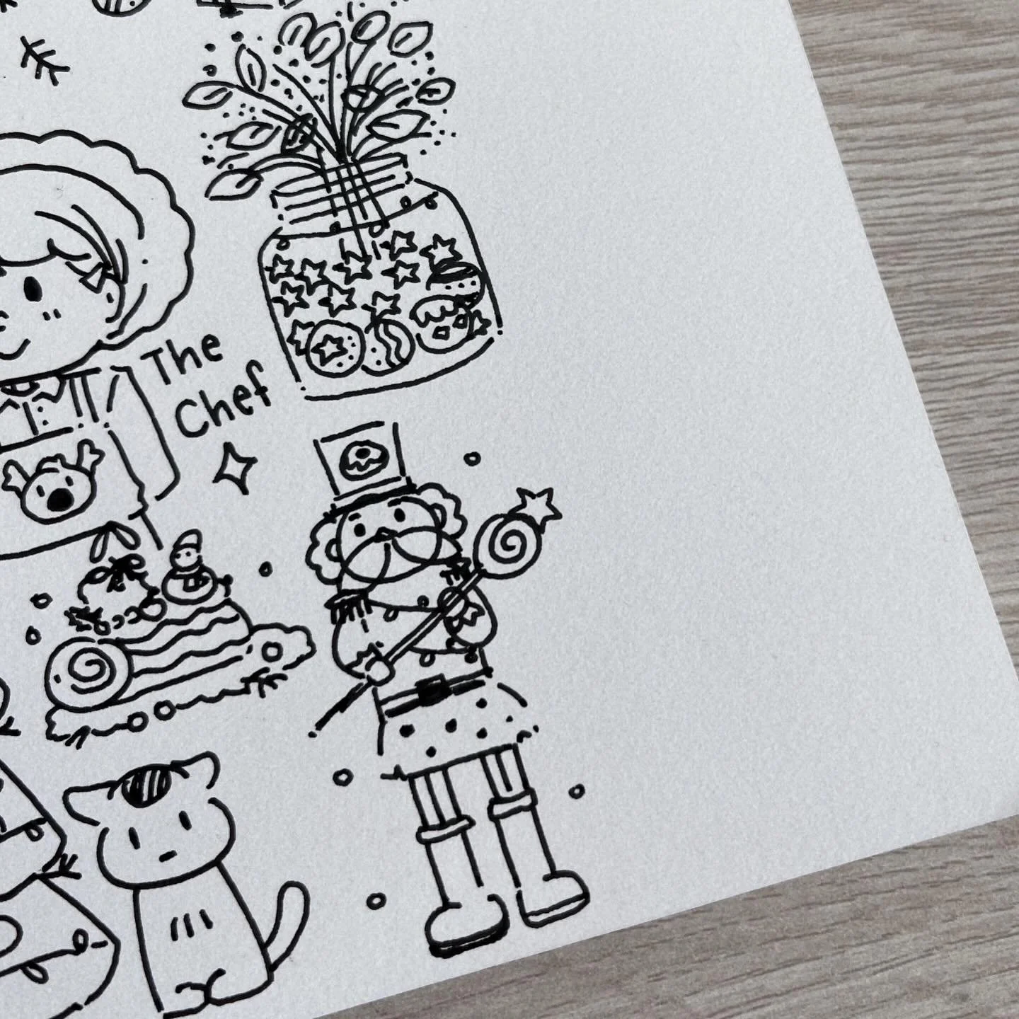 Day 17 of #adventcalendarchristmasdoodle !
Nutcracker candy outfit day 🍭✨
If you were to design his outfit, what theme would you choose?
.
.
.
#dailydoodles #sketchbookdrawing
#dailyillustration #christmasdoodle #sketchbookart #doodleart #liqiten