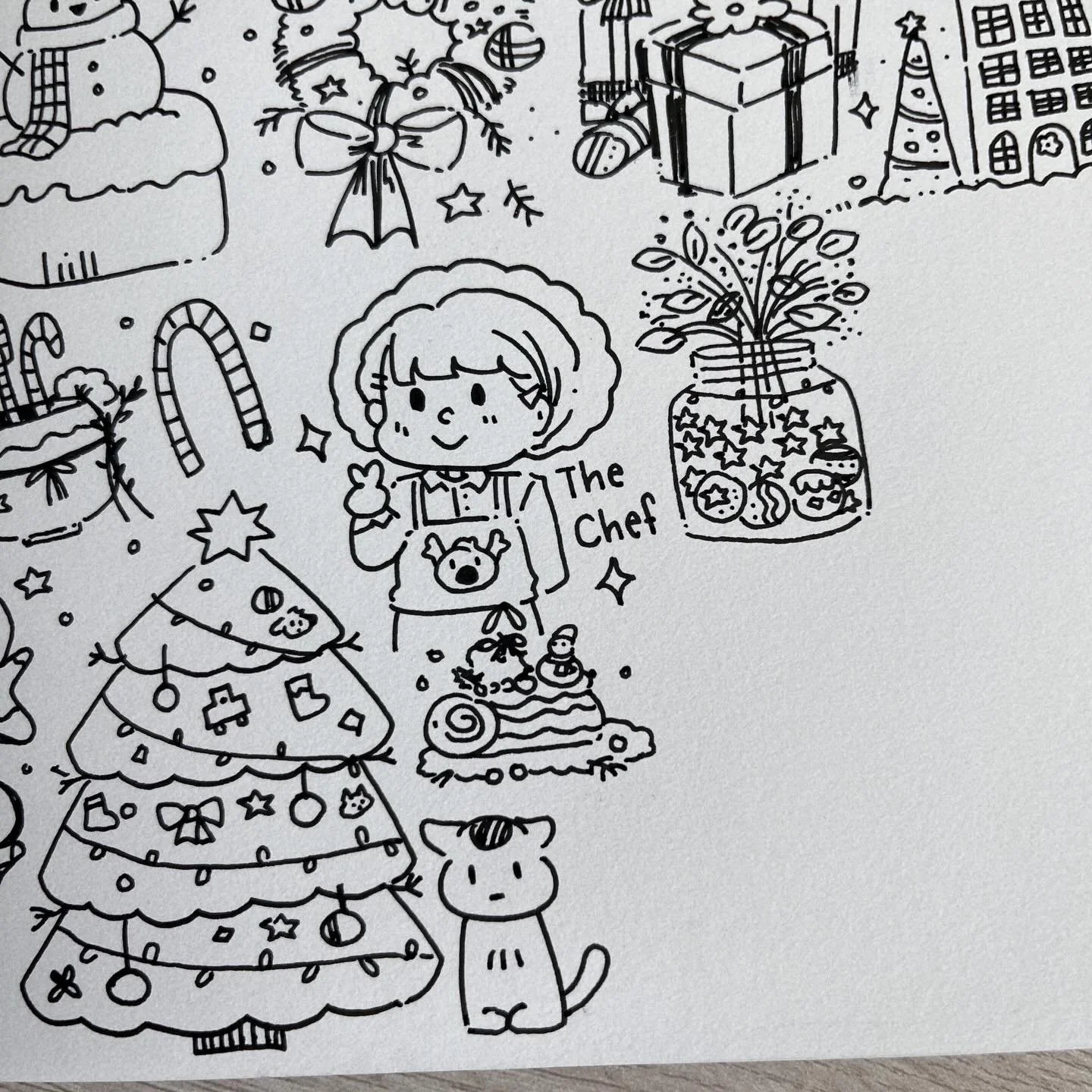 Day 16 of #adventcalendarchristmasdoodle !
This little B&ucirc;che de No&euml;l brings a sweet sweet Christmas feeling 🎄🪵🩷
.
.
.
#dailydoodles #sketchbookdrawing
#dailyillustration #christmasdoodle #sketchbookart #doodleart #liqiten