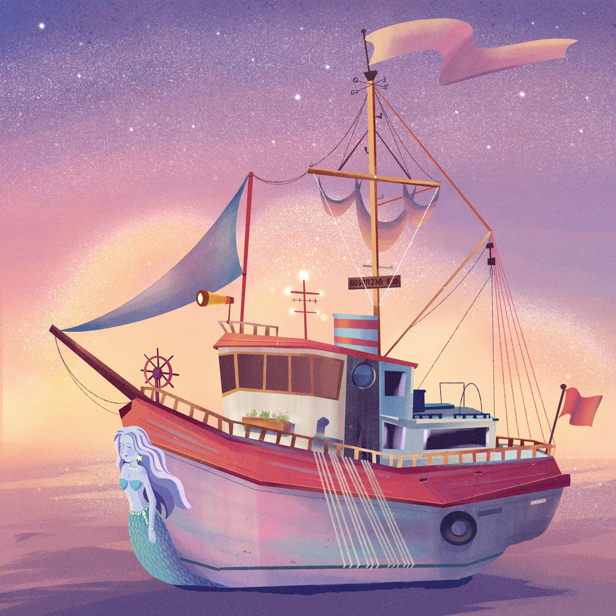 Cinematic Illustration Study 005