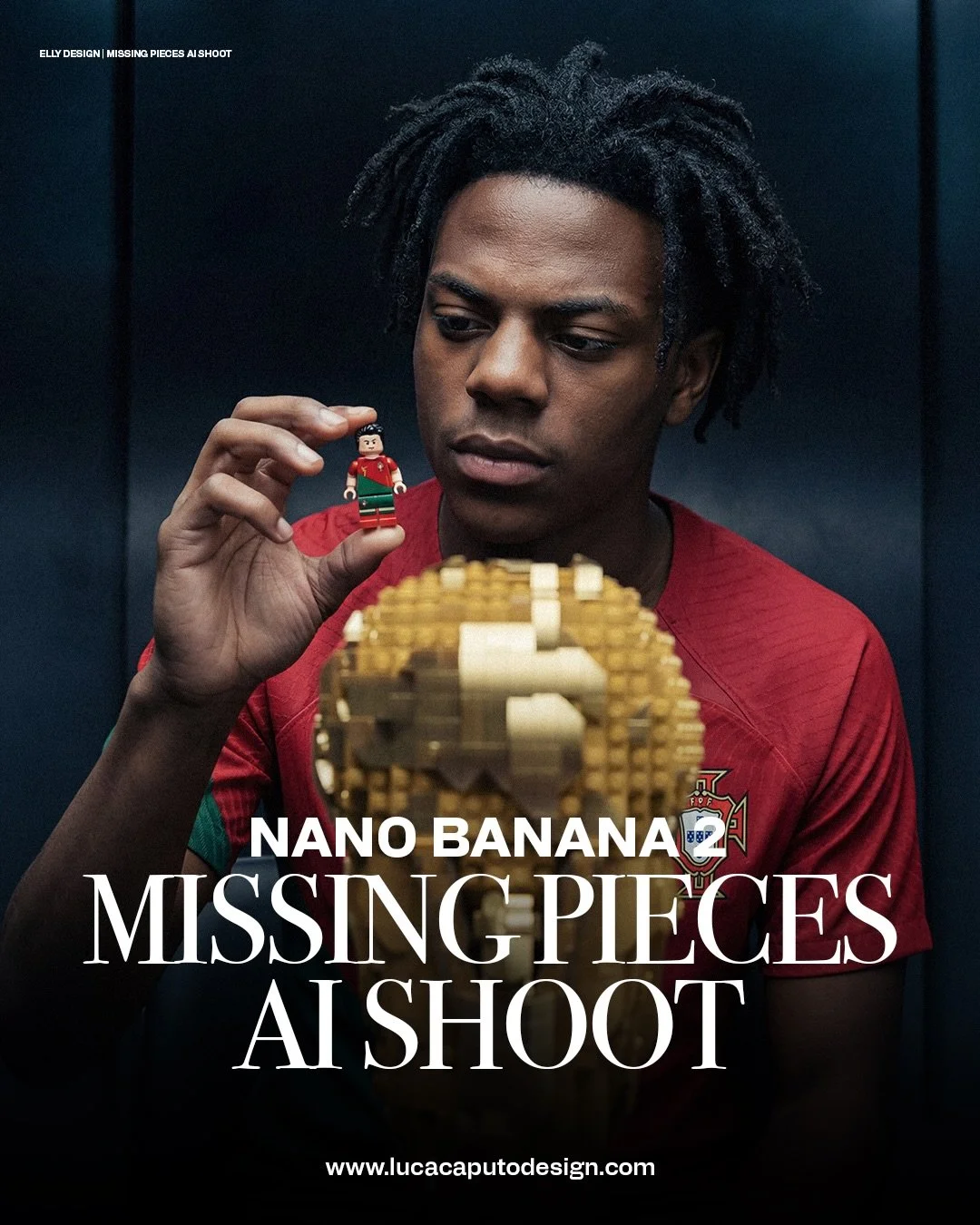 HO CREATO DEGLI SCATTI ISPIRANDOMI A FIFA WORLD CUP X LEGO🤯

Ispirato alla famosa pubblicit&agrave; @lego per @fifaworldcup 2026, ho ricreato un concept simile, ma con volti di personaggi famosi di diverse nazionalit&agrave;. Ogni scatto riflette l&