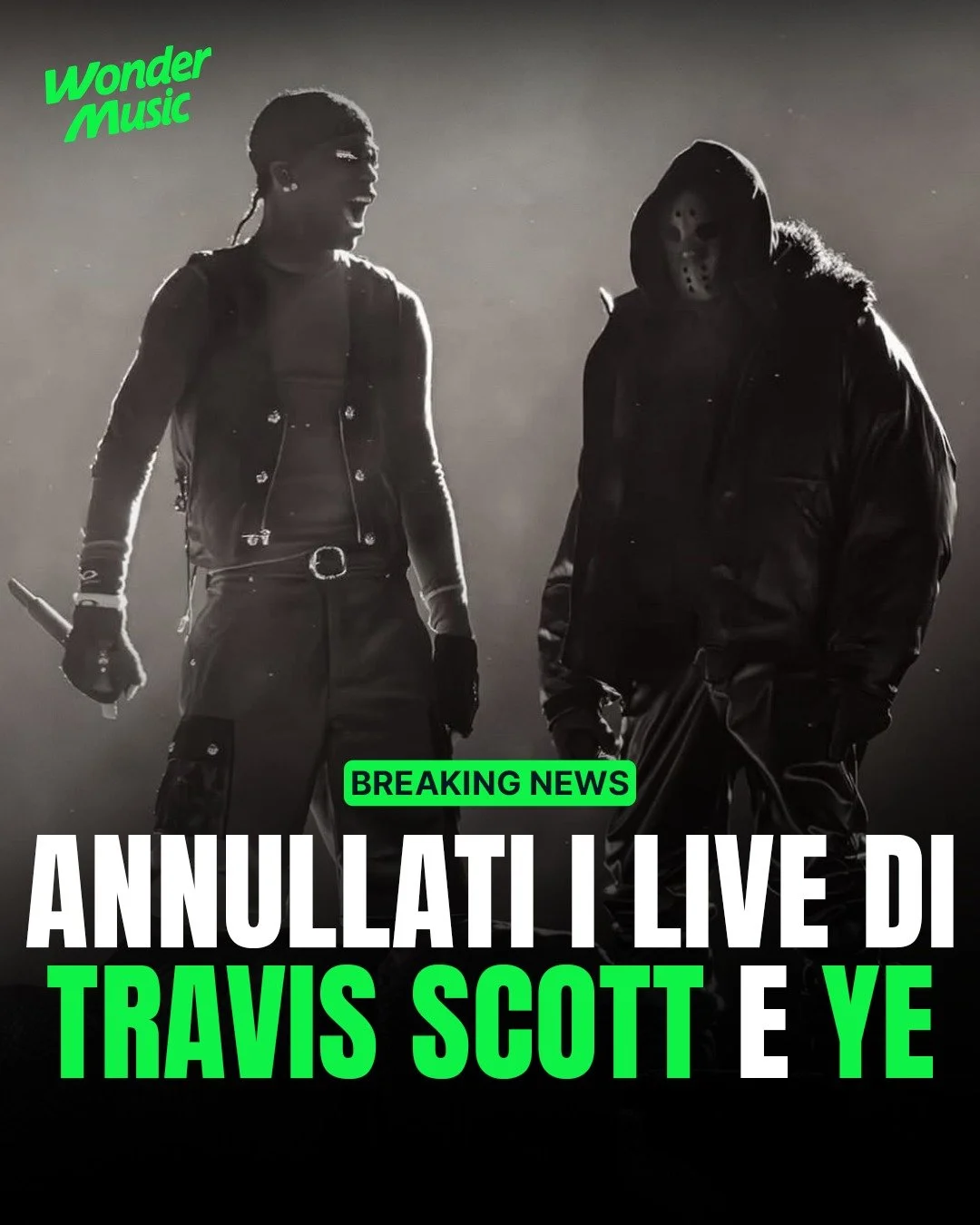 UFFICIALE: ANNULLATI I LIVE DI TRAVIS SCOTT E YE🚫🏟️

Niente da fare. I chiacchieratissimi mega-live di Travis Scott e YE (Kanye West) previsti alla RCF Arena di Reggio Emilia il 17 e 18 Luglio sono stati ufficialmente cancellati.

Come riportato da