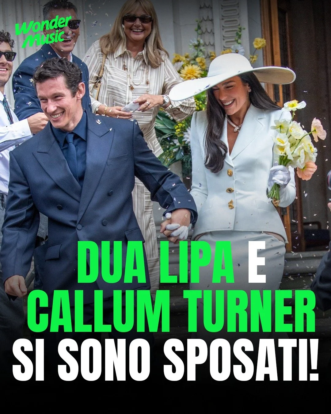 DUA LIPA E CALLUM TURNER SI SONO SPOSATI! 💍🇬🇧

La coppia pi&ugrave; cool del momento si &egrave; sposata oggi a Londra in una cerimonia blindatissima e ultra-glamour che sta gi&agrave; facendo impazzire il web. 😭❤️

Ma c'&egrave; una sorpresa che