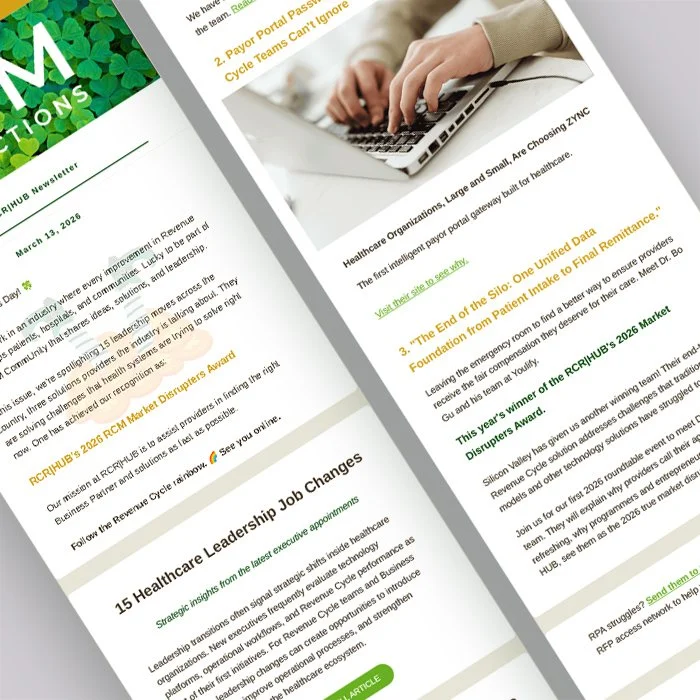 15 RCM Leaders Who Changed Jobs, Plus Three Business Partners You Should Know.