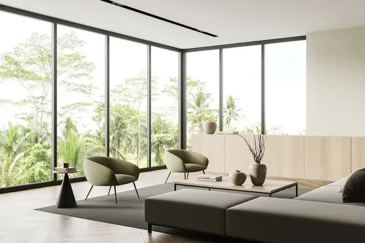 premium beige sofa in lounge