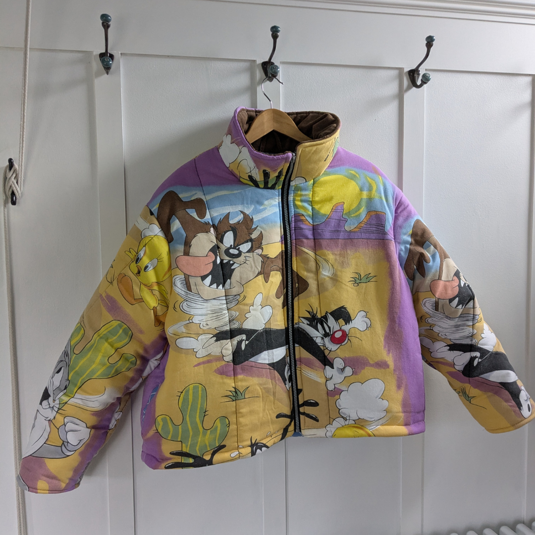 Unique fun clothing using reclaimed textiles