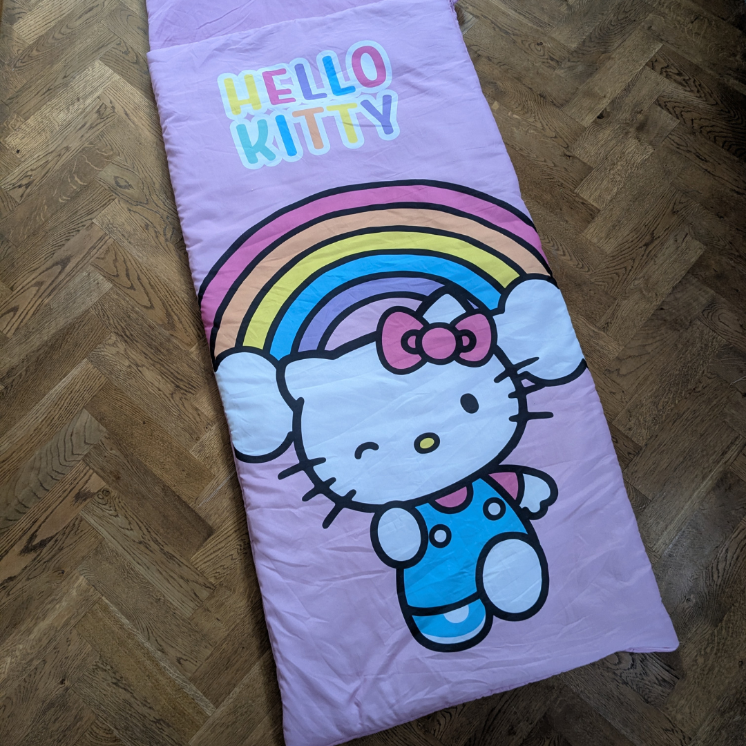 Hello Kitty sleeping bag coat (peach feel)