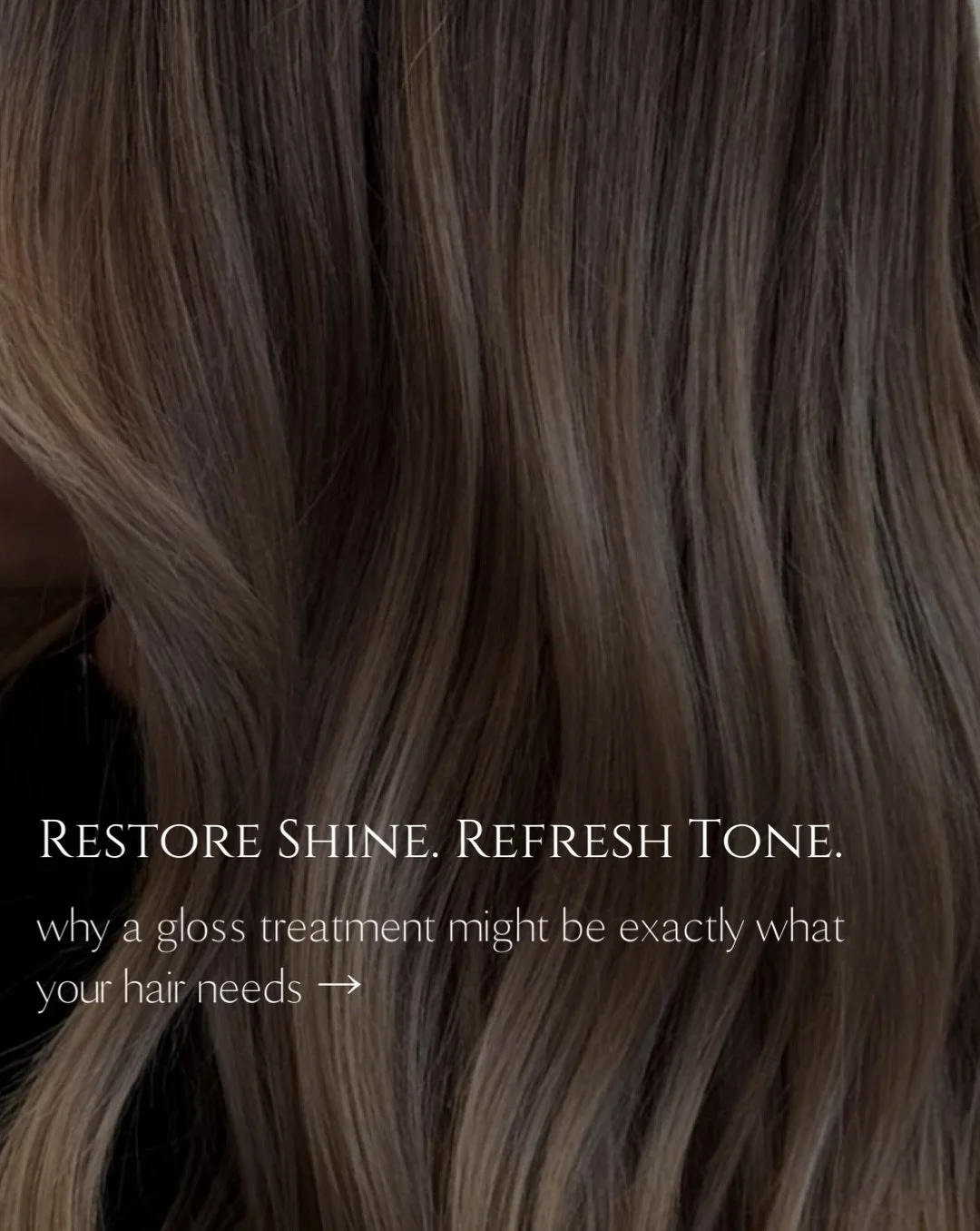 If your hair is feeling a little dull, faded, or lacking that fresh-from-the-salon shine, a gloss treatment might be exactly what you need ✨

text: 519.495.6941
email: bohemeartistry@gmail.com
book online (link in bio)