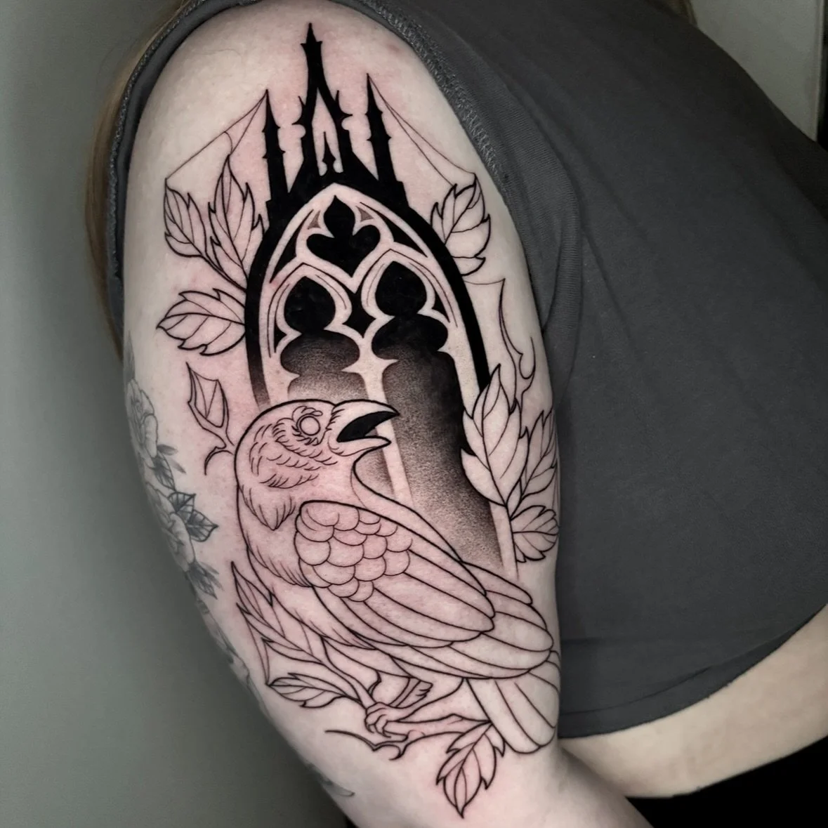 A few WIP&rsquo;s from recently 🤍 
Excited to finish and would love to take on more large projects! Booking form linked in bio 🔗 
@9lives.tattoo