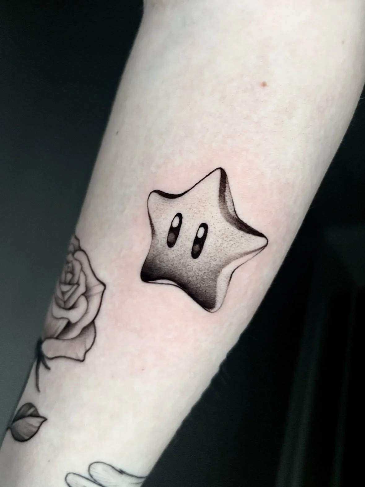 Superstarrrr🌟 
Thanks Kendall!
Done @9lives.tattoo