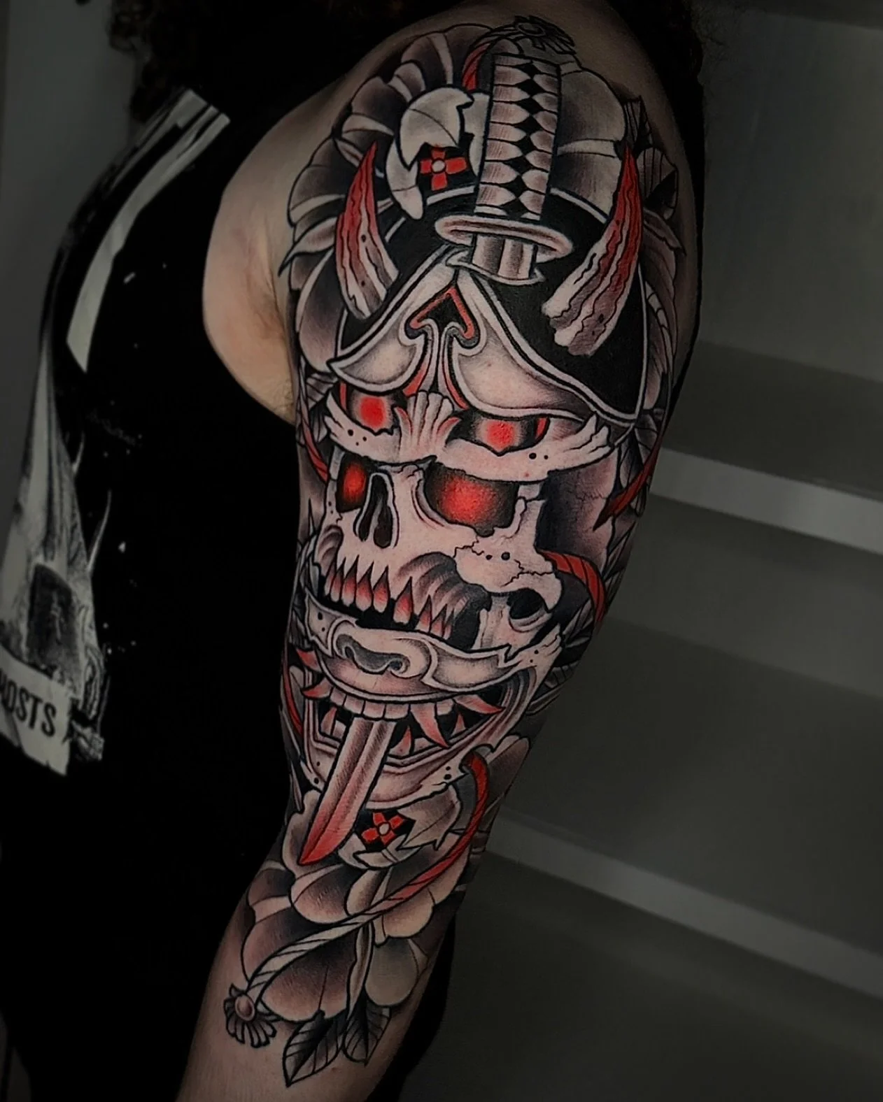 By @kellyc_tattoos 
Openings for May and June✨
9livestattoonc.com for booking 

#tattoo #tattooed #tattooshop #tattooartist #tattoosnob #blackandgrey #japanesetattoo #peonytattoo #halfsleeve #sleeve #tattoostyle #tattoolifestyle #neotradtattoo #neotr