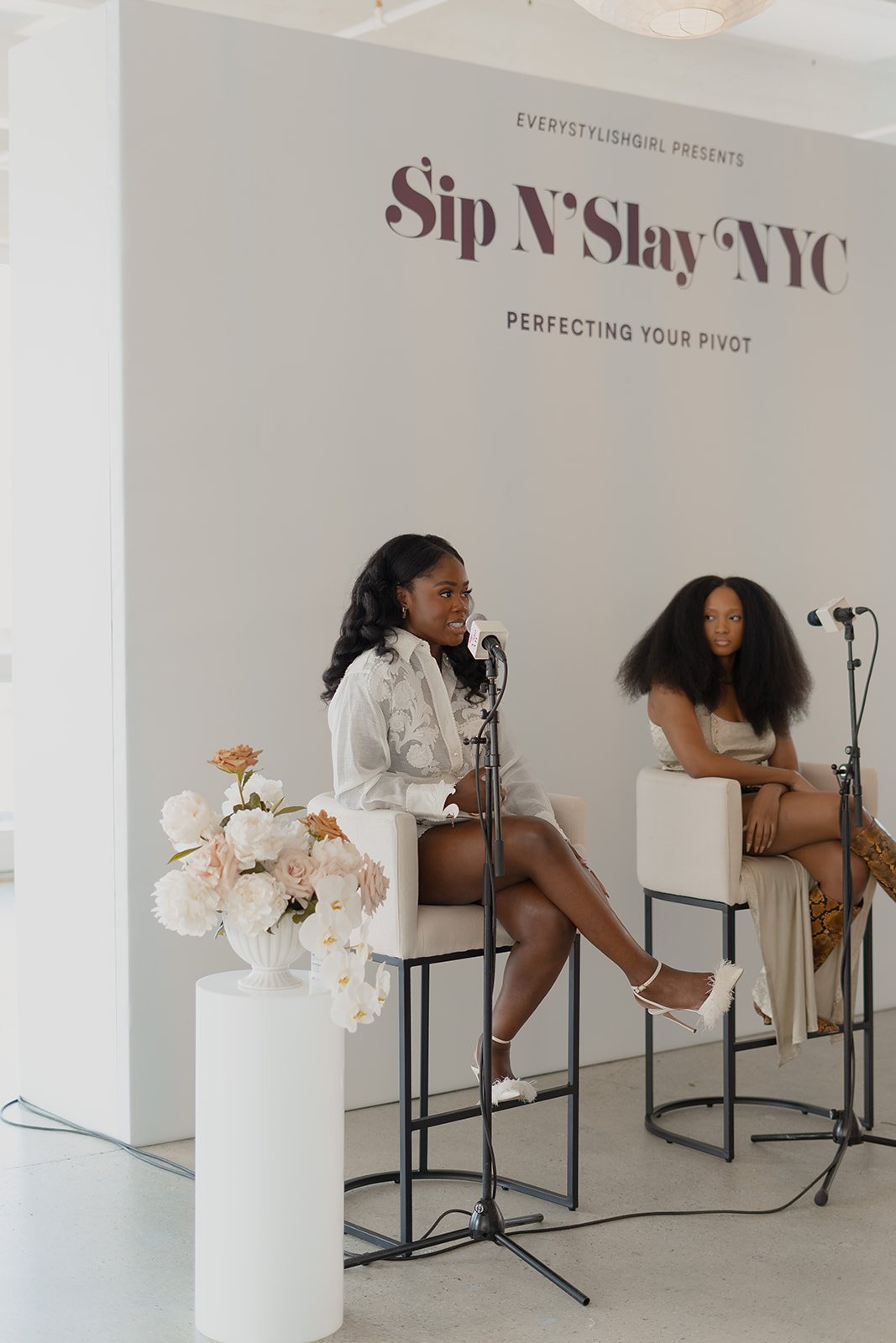 Sip N' Slay - Floral Lead