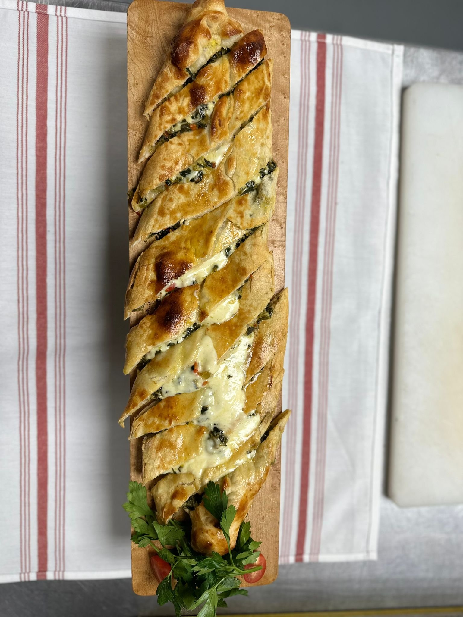 Spinach Pide 