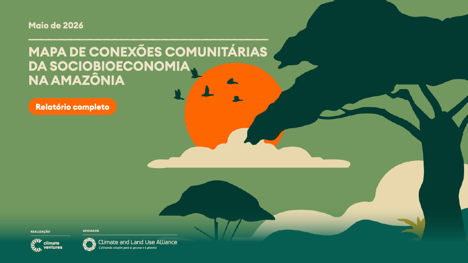 Mapa de Conexões Comunitárias da Sociobioeconomia na Amazônia