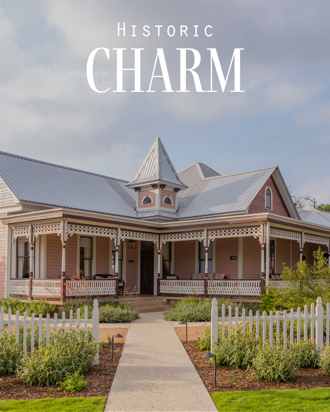 Historic and luxury mansion in Fredericksburg, Texas