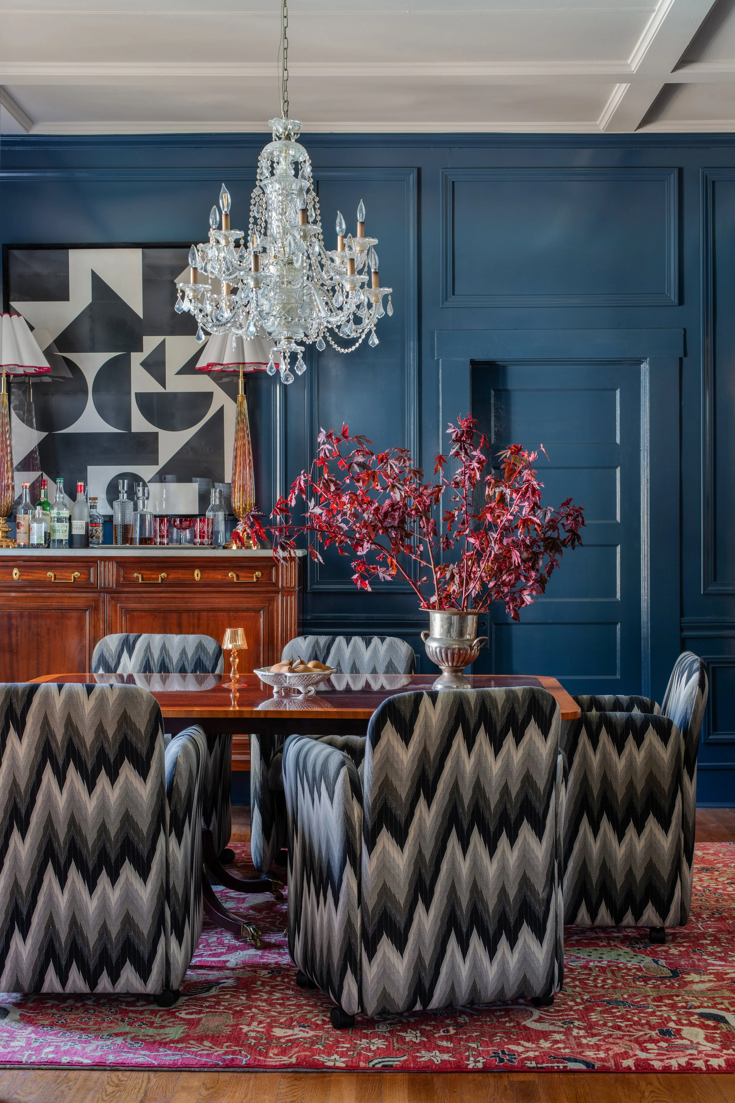 Luxurious and maximalist design boutique hotel in Fredericksburg, Texas