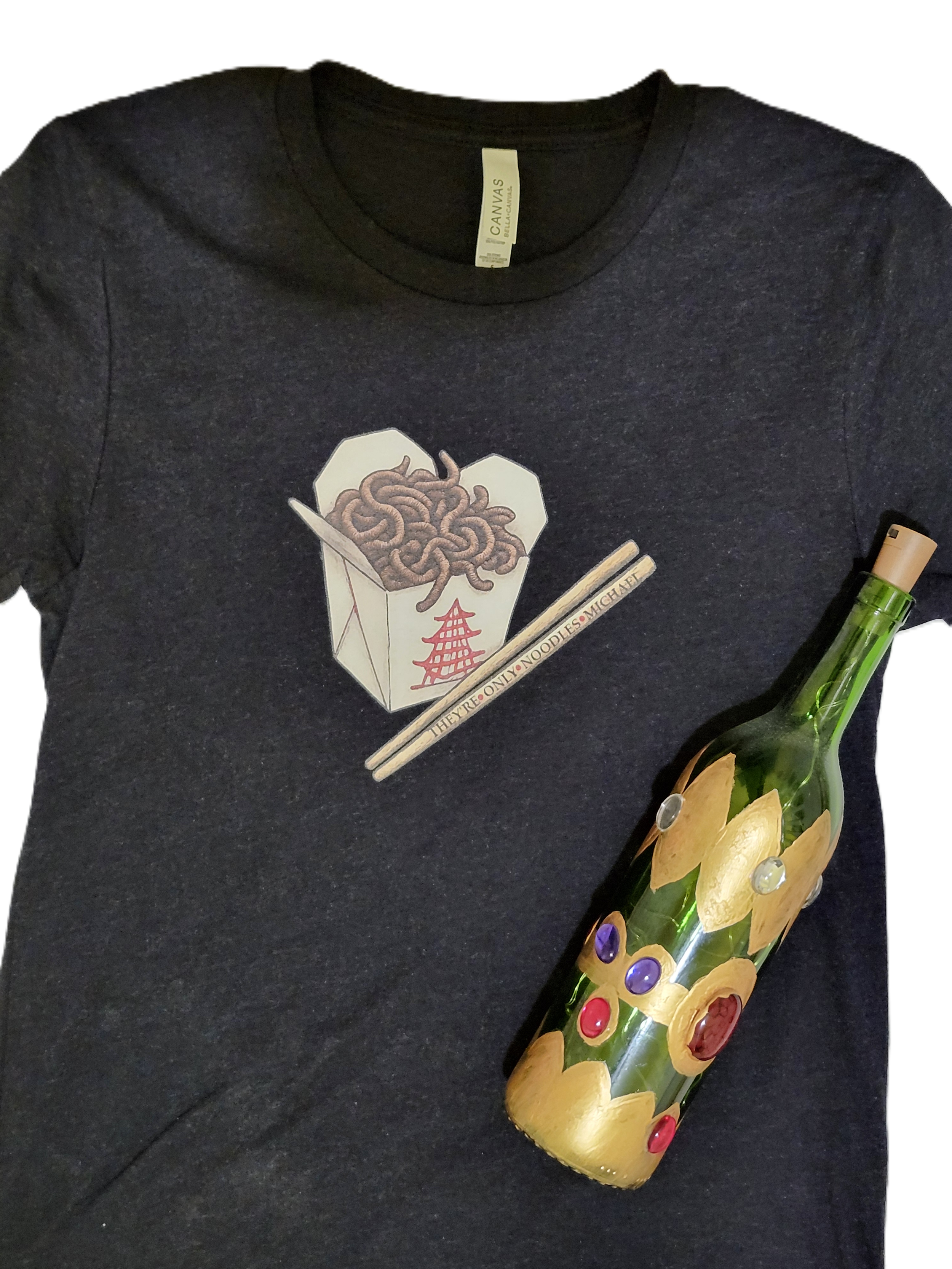 The Lost Boys, They're only noodles michael, be one of us, tshirt, takeout, chinese takeout