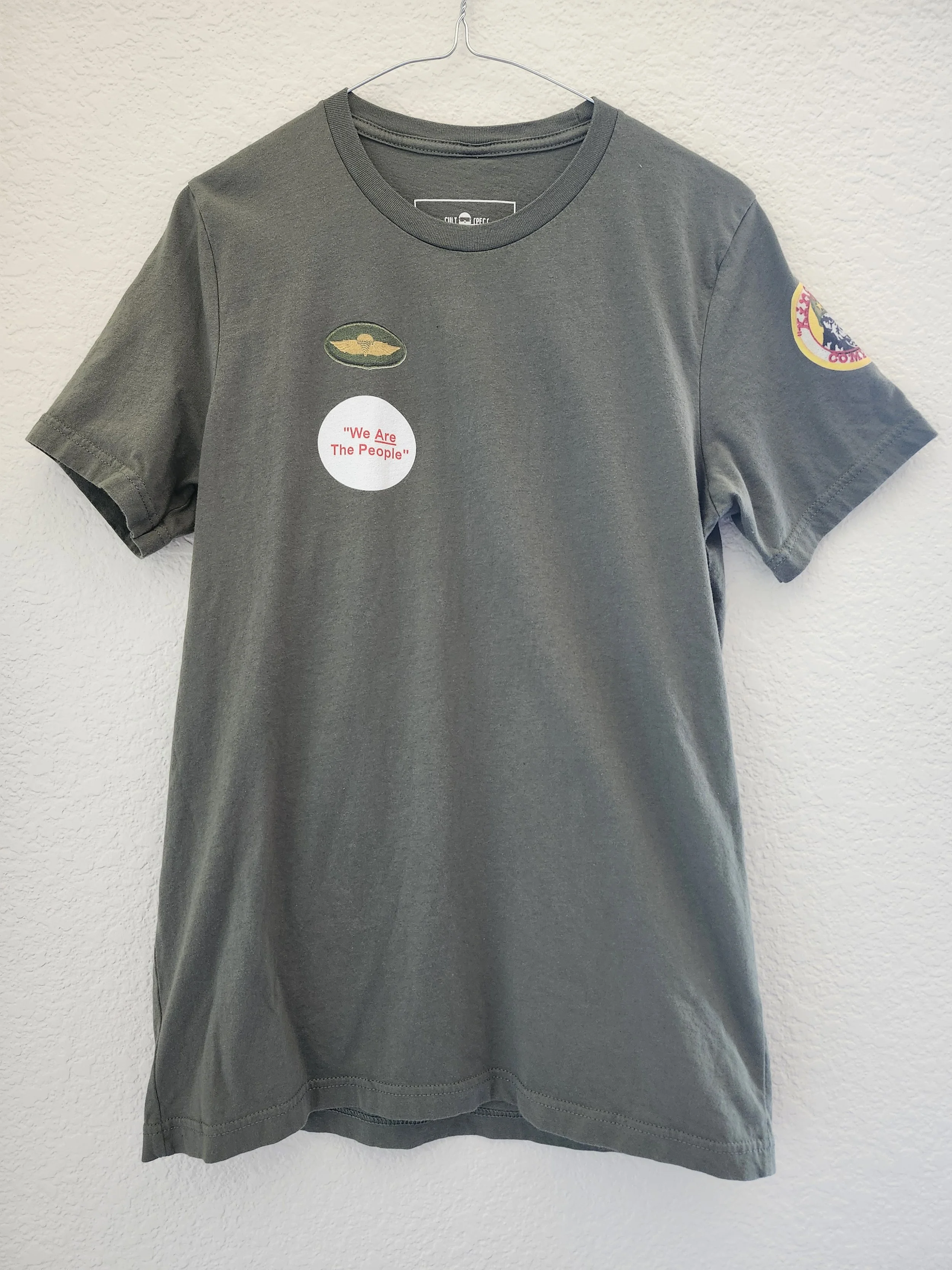 FINAL SALE:  SAMPLE Insignia Patch Tee Size Medium