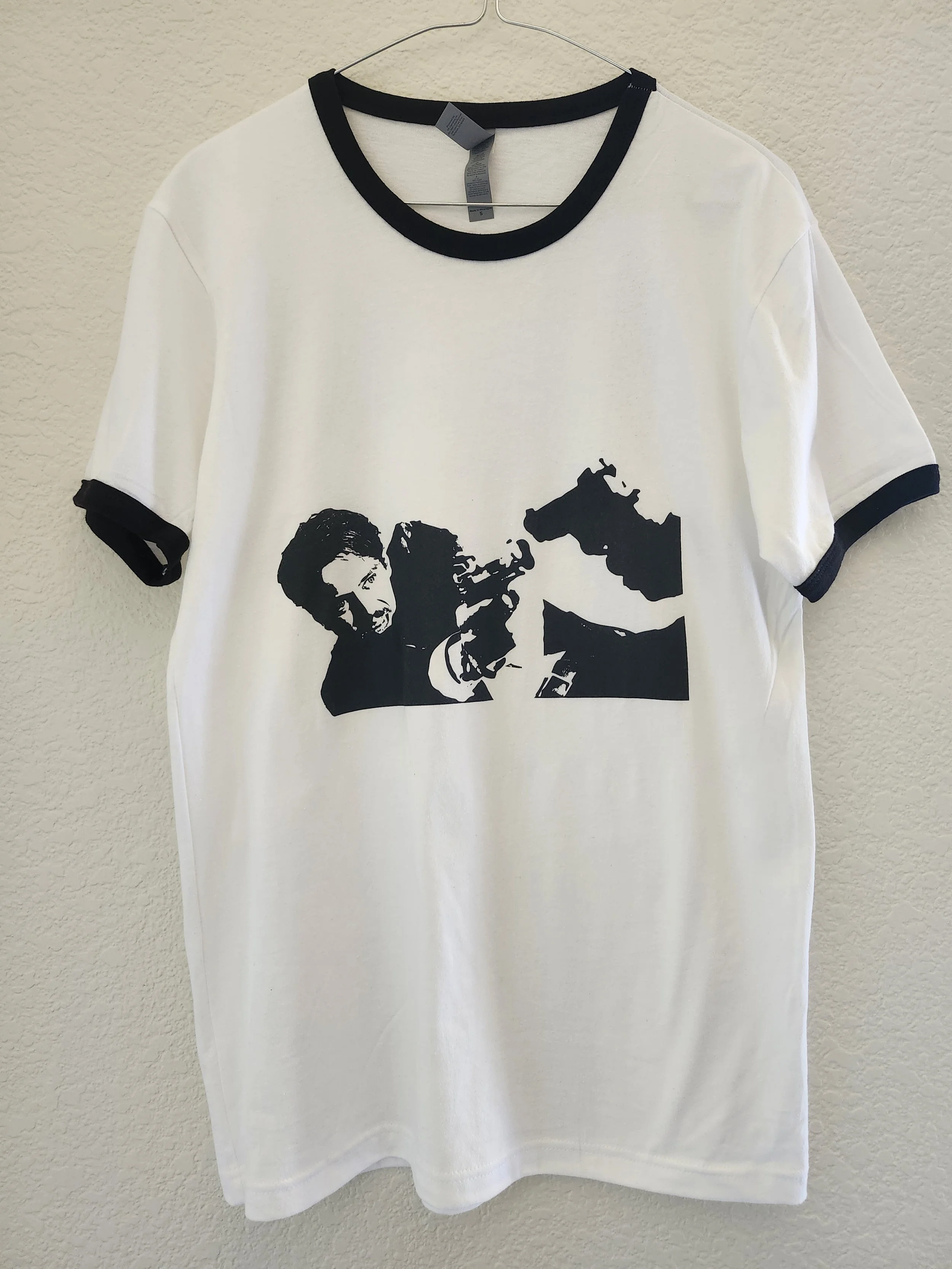 FINAL SALE:  SAMPLE Mr. Pink Ringer Tee Size Small