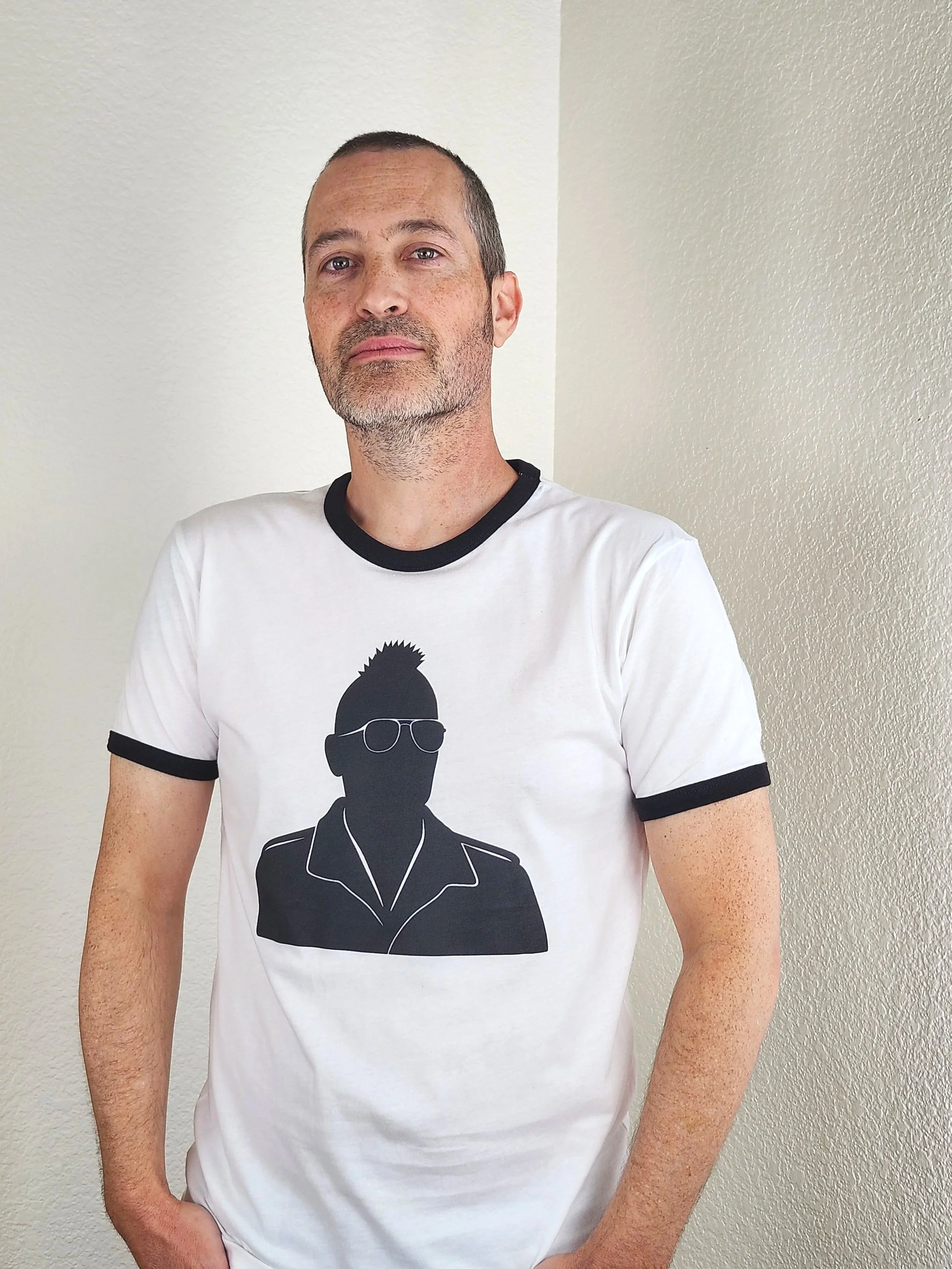 TAXI DRIVER, TRAVIS BICKLE, BICKLE, ROBERT DENIRO, YOU TALKIN' TO ME, RINGER TEE, BICKLE SILHOUETTE