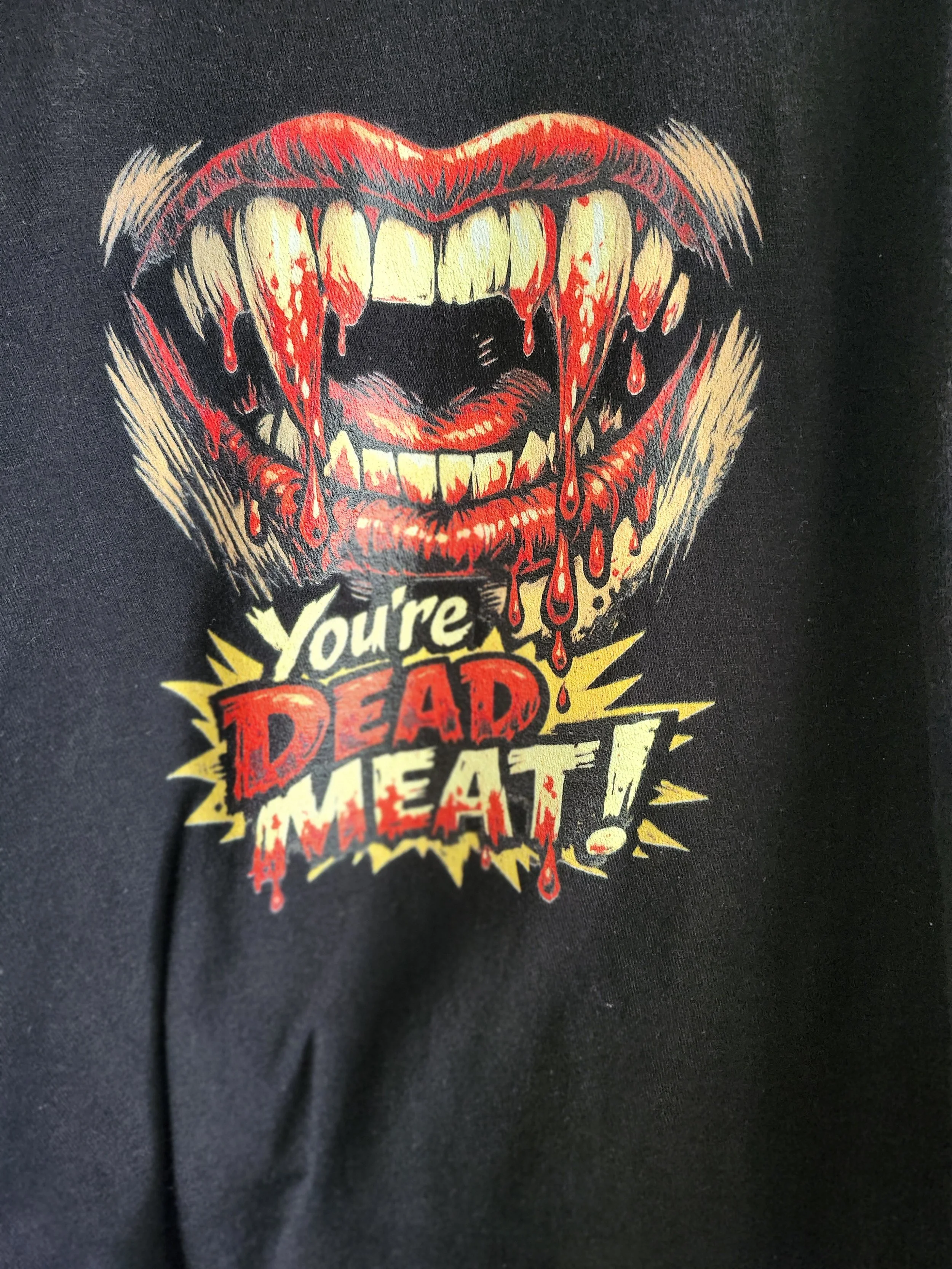 Sample Dead Meat Raglan, Lost Boys, Be One of Us, vampire, fangs, Santa Carla