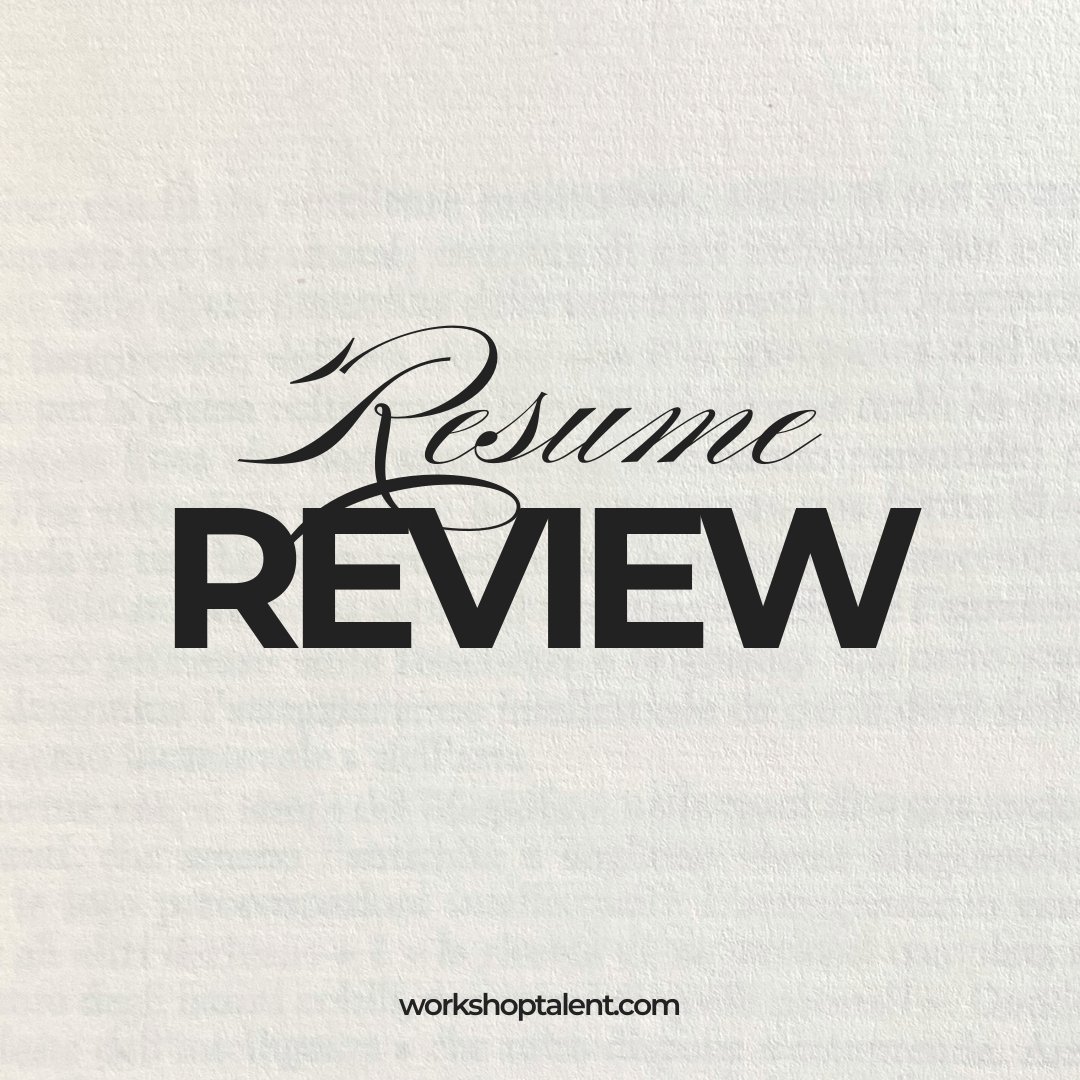 Resume Review