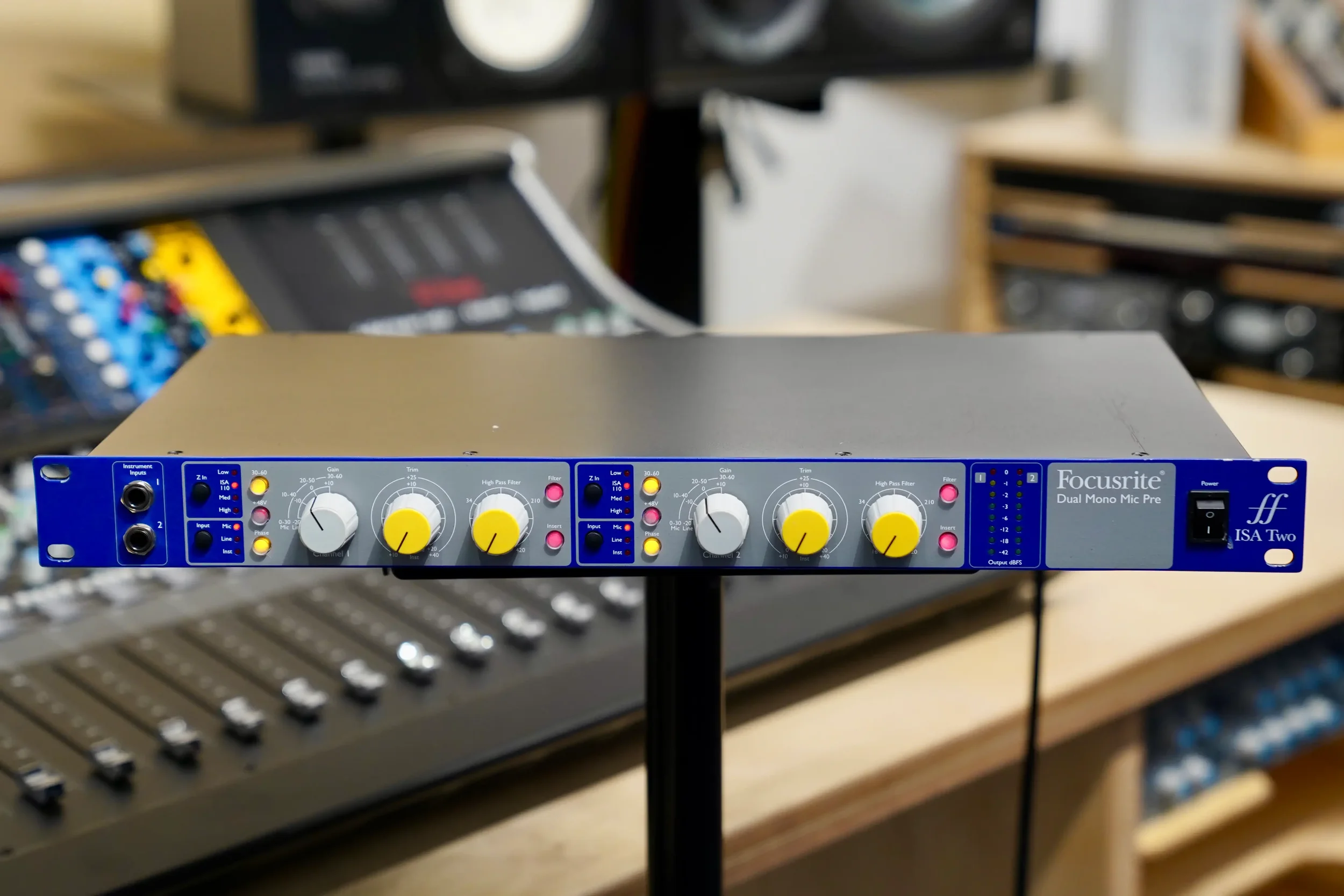 Make Noise Pro Audio product page for a Focusrite ISA Two