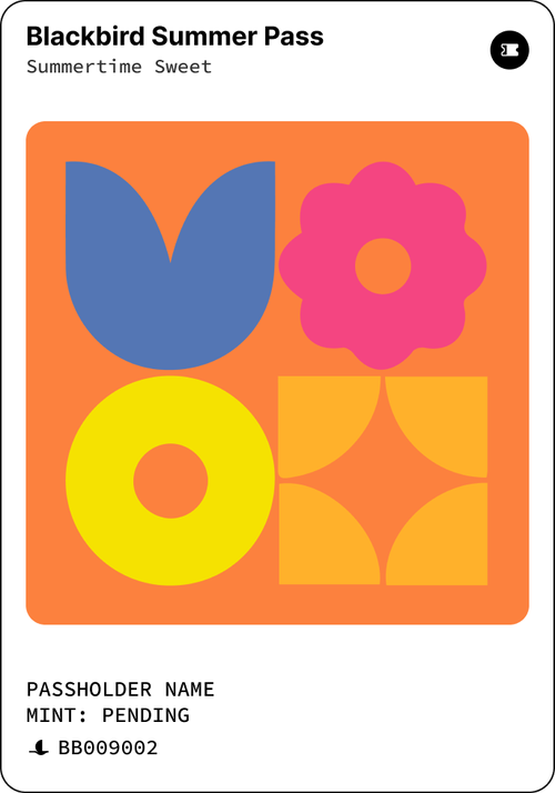 Summer Pass — Blackbird Labs Inc.