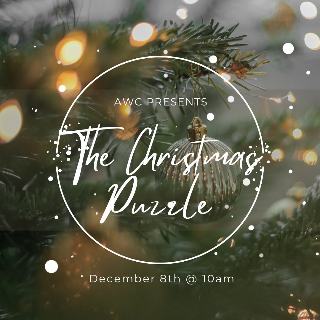 AWC presents &ldquo;The Christmas Puzzle!&rdquo; Our annual Christmas program is this Sunday at 10am!

📍3221 N Porter Ave Norman, OK