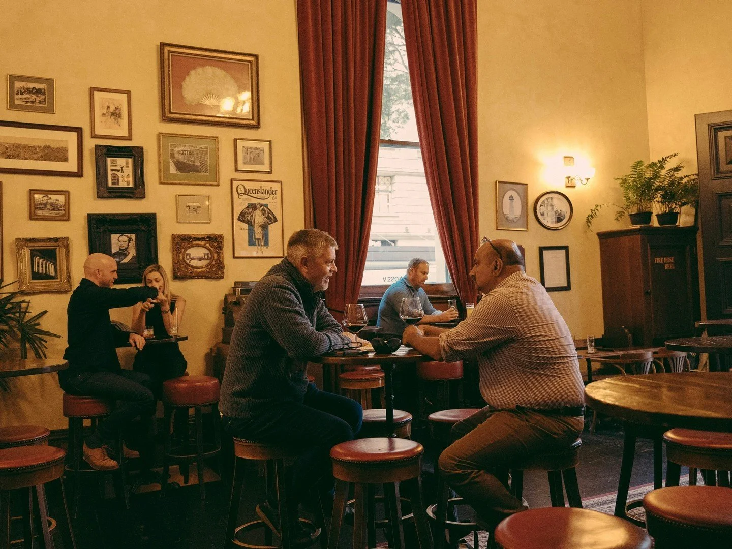 It's a bit brisk out there today folks. We have the heaters on, the toasties are toastie and the drinks are a plenty. The perfect combination to keep you warm.