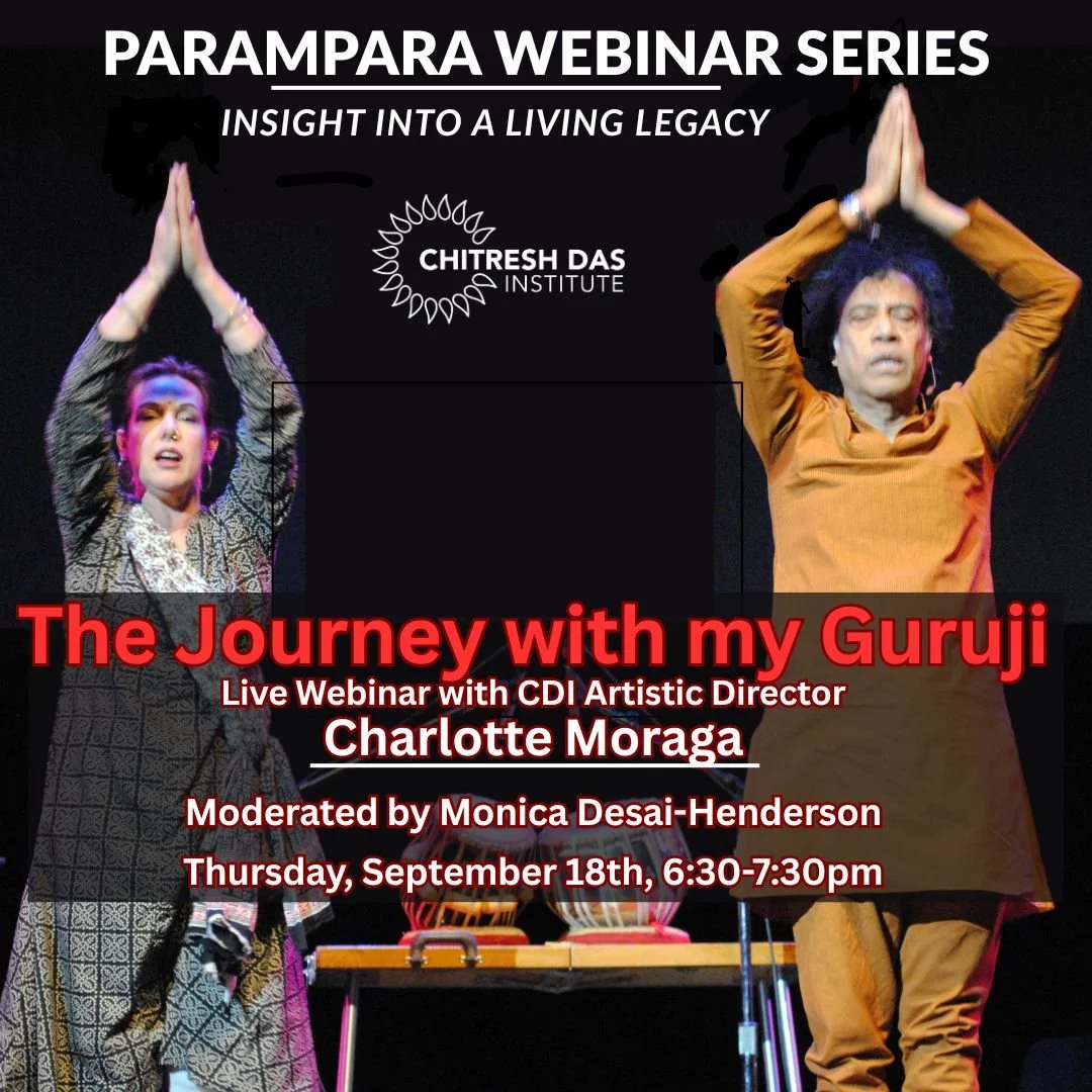 Parampara webinar series- The journey with my guru- Charlotte moraga