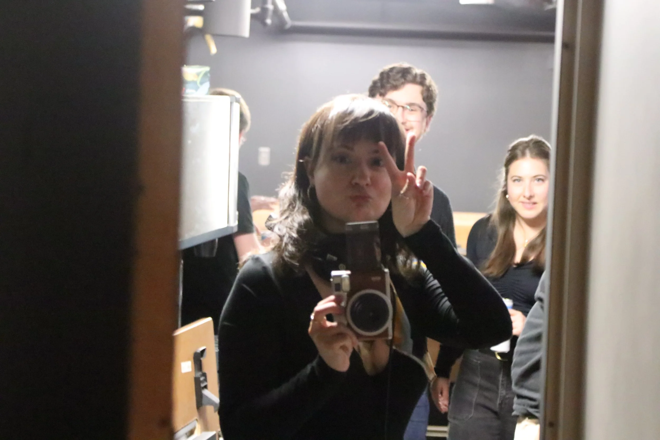 Camera meets camera backstage at Follies 2026!