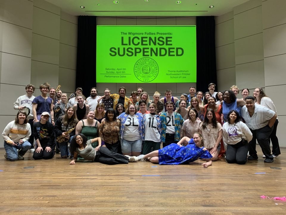 Tyeese with the Cast, Crew, and Band of NLaw Follies 2025: License Suspended